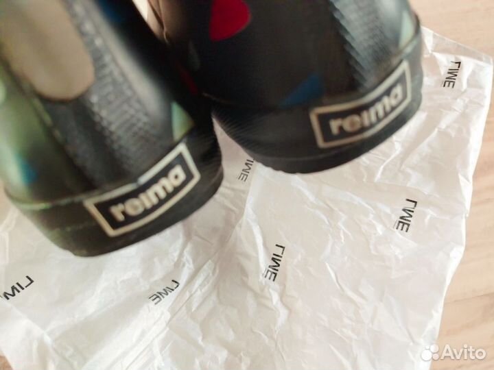 Детские резиновые сапоги