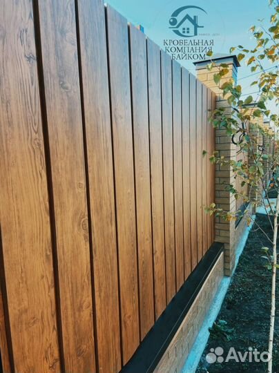 Забор линеарный / линеарная панель