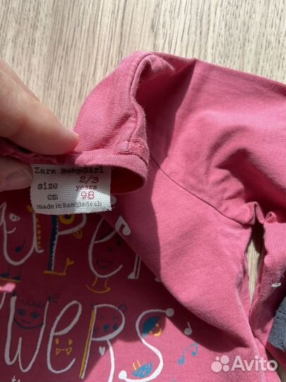 Лонгсливы и футболки 98-104 zara hm h&m