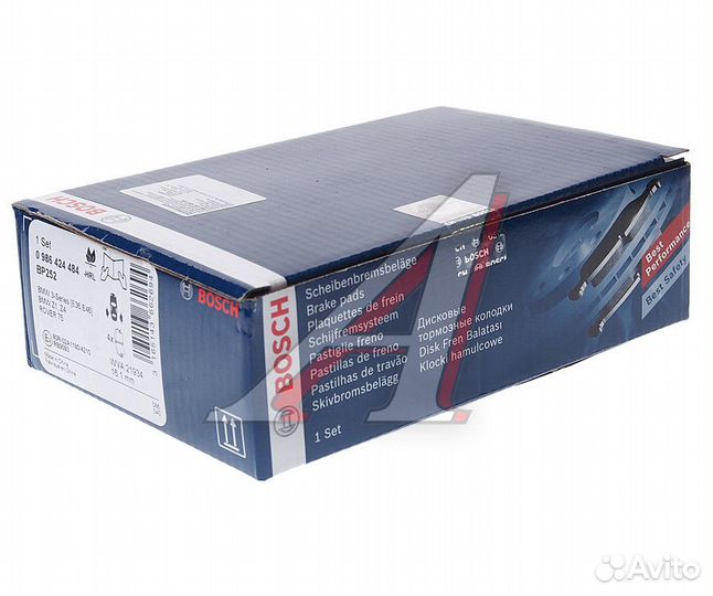 Колодки тормозные BMW 3 (E36), 5 (E28), 7 (E32) задние (4шт.) bosch