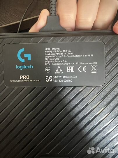 Игровая клавиатура Logitech Gaming PRO