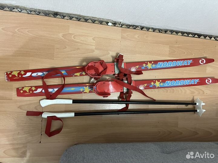 Лыжи беговые детские