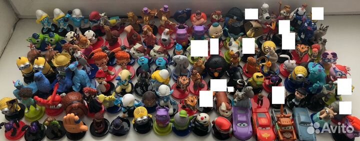 Игрушки из кинотеатра пробки на стакан