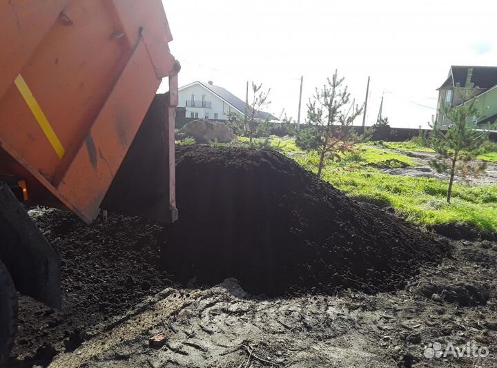 Сапропель. Торф низинный. Чернозём. Торфосмесь