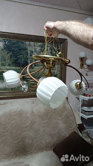 Люстра потолочная