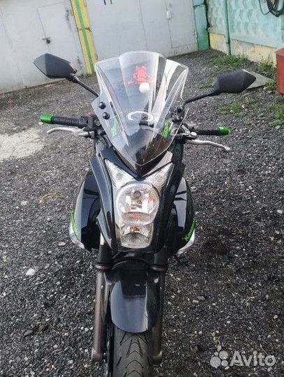 Ветровик универсальный на дорожный мотоцикл