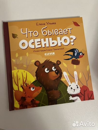 Детская книга. Что бывает осенью Елена Ульева