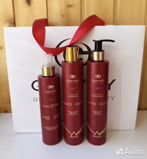 Greymy color шампунь, кондиционер, маска