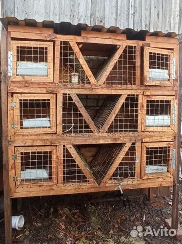 Клетка для кролика большая