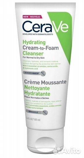 Цераве крем-пенка для умывания