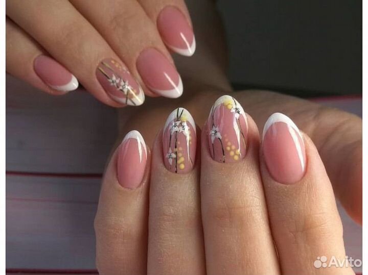 Маникюр, гель лак, наращивание