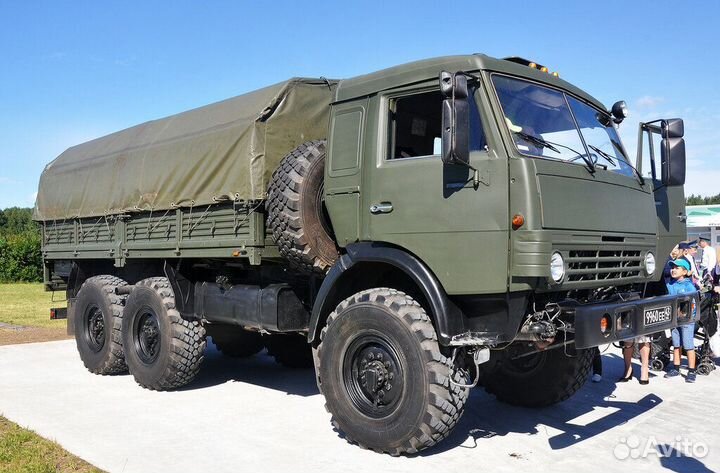 Тент на военный Камаз 5350