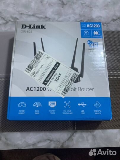 Wifi роутер d link dir 825