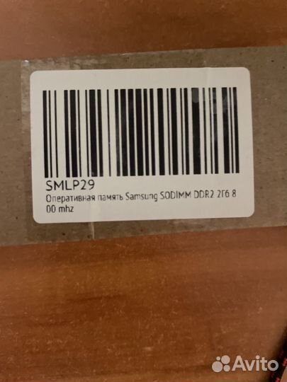 Оперативная память Samsung sodimm DDR2 2GB 800MHz