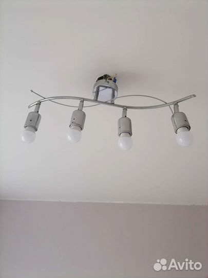 Люстра без плафонов