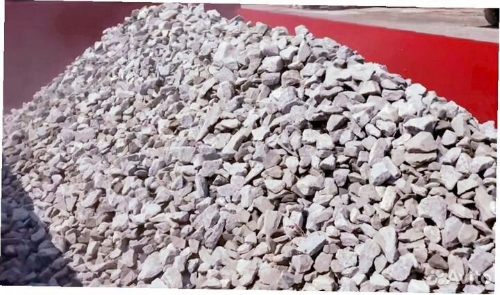 Щебень доломитный