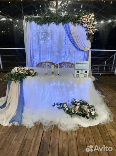 Оформление, декор, украшение свадьбы, мероприятий