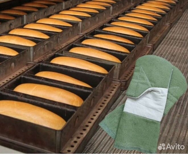 Рукавицы перчатки термостойкие пекарские длинные