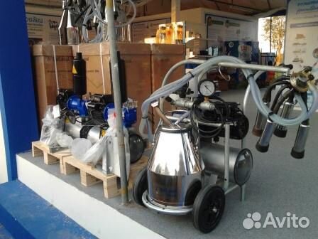 Доильный аппарат Милка бидон Steel