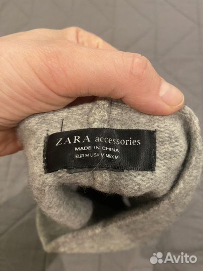 Шапка Zara Палантин шарф Zara кашемир шапка бини