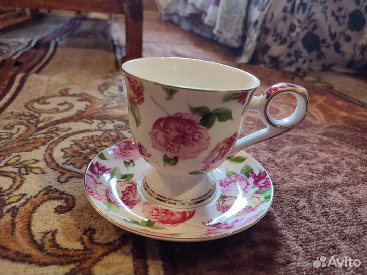 Чашка и блюдце