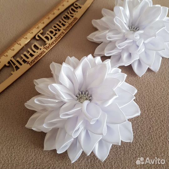 Бант праздничный 1 сентября ручная работа