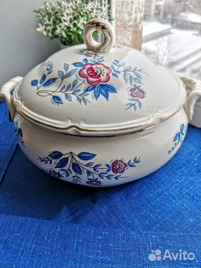 Супница тарелки зик Конаково СССР