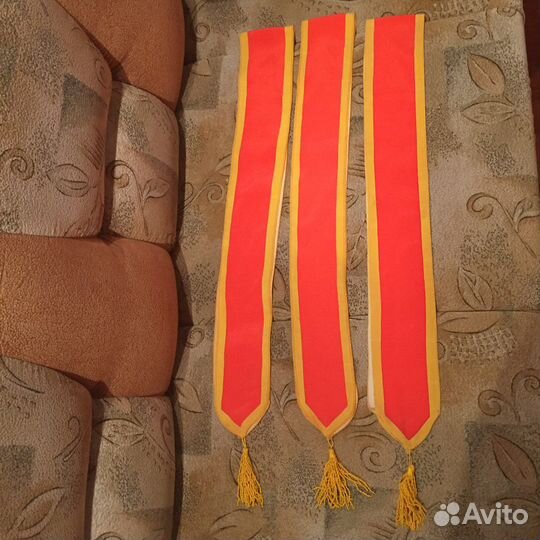 Лента знаменосца пионерская