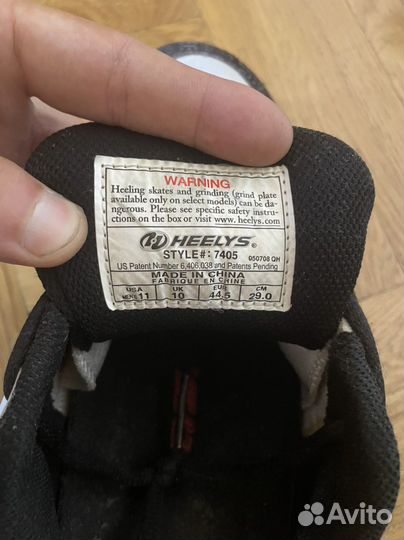 Кроссовки роликовые heelys