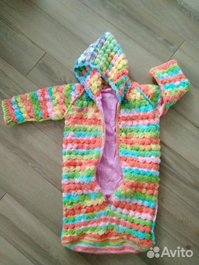 Вязаный конверт