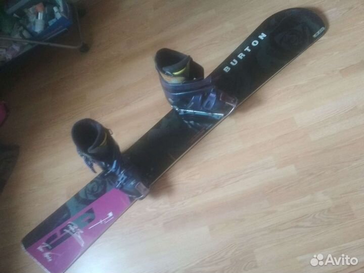 Сноуборд 169 Бертон комплект