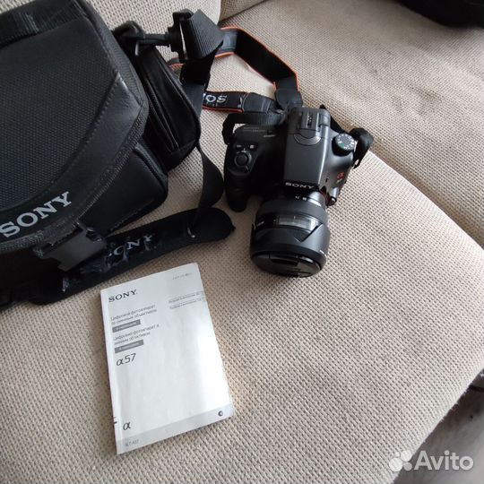 Зеркальный фотоаппарат sony alpha slt-a57