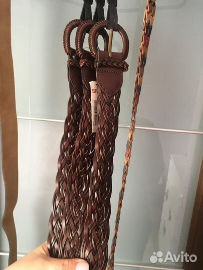 Ремень кожаный унисекс