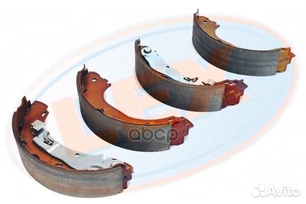 Колодки тормозные задние барабанные 34500 Lex