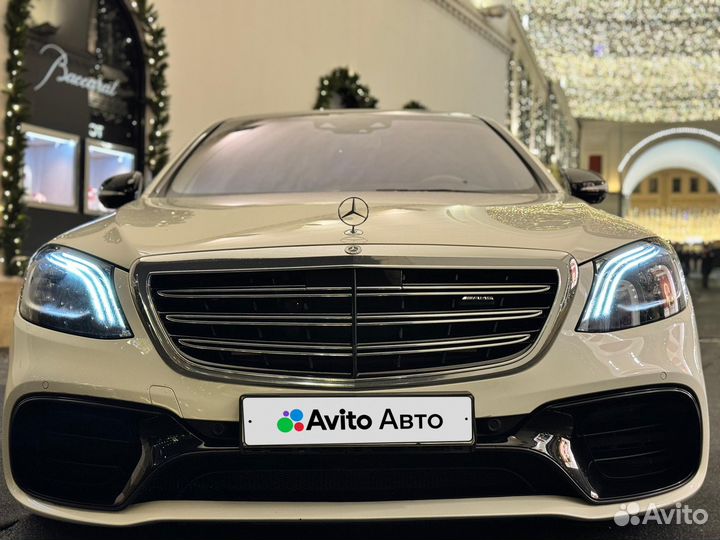 Mercedes-Benz S-класс AMG 4.0 AT, 2017, 82 000 км