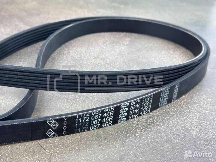 К-кт замены приводного ремня Renault Duster Logan