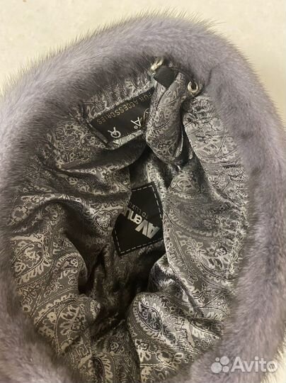 Шапка меховая норковая женская