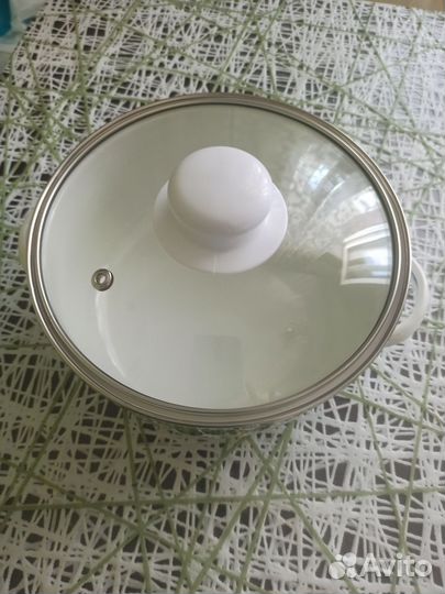 Кастрюля эмалированная 1,5л