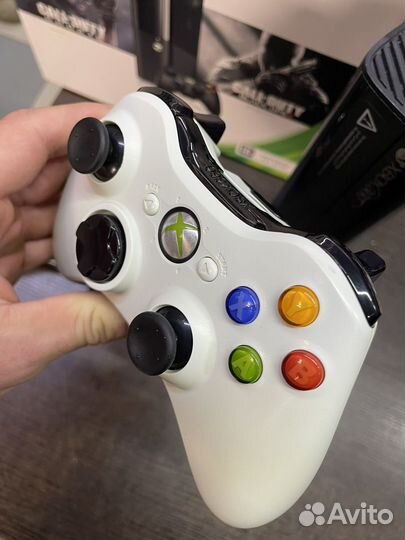 Приставка Xbox 360 500гб +2 геймпада консоль
