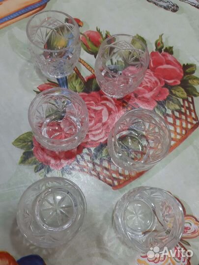 Хрустальные рюмки СССР