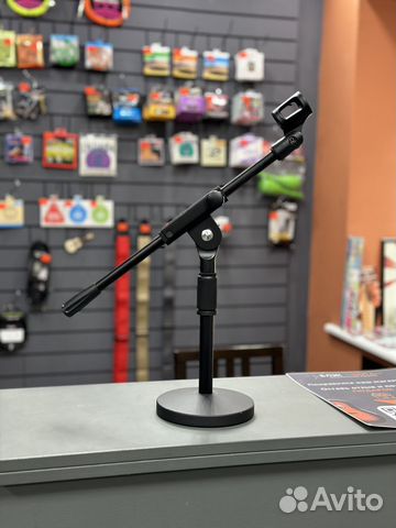 Стойка подставка для микрофона настольная новая