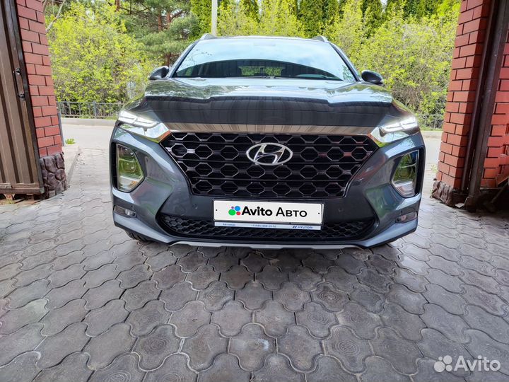 Hyundai Santa Fe 2.4 AT, 2020, 45 300 км