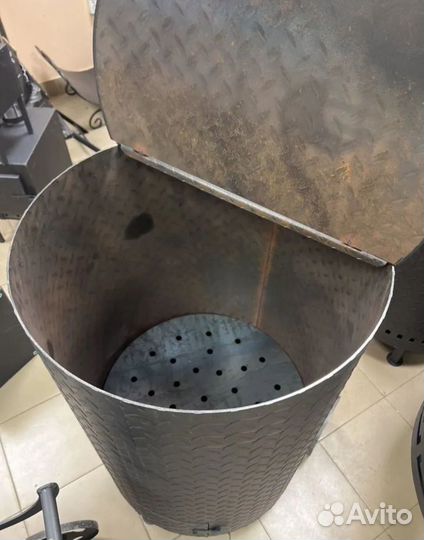 Бочка-печь для сжигания