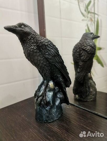 Свеча или статуэтка - Чёрный Ворон, алтарная