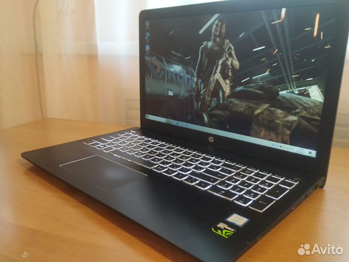 Игровой ноутбук HP pavilion gaming