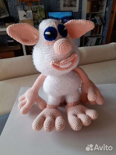 Мягкие вязаные игрушки