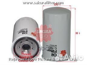 Фильтр масляный Sakura C-1007 Индонезия 1/6 шт