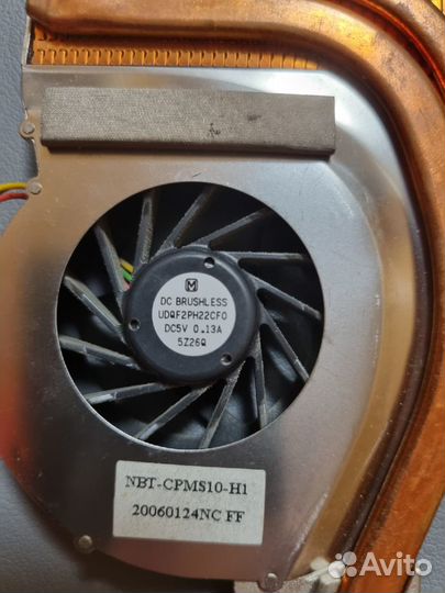 Система охлаждения для sony vaio NBT-cpms10-H1