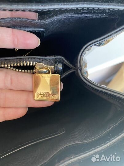 Сумка кожаная Pollini