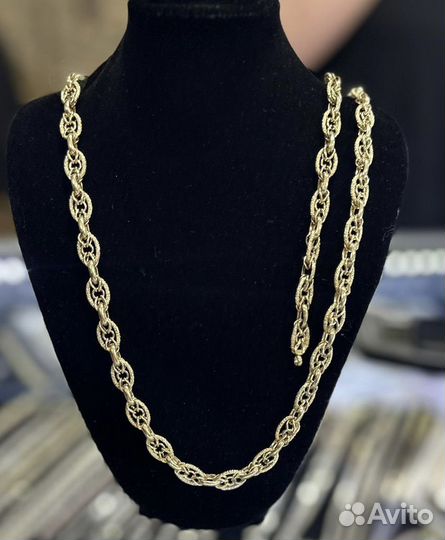 Золотая цепь женская